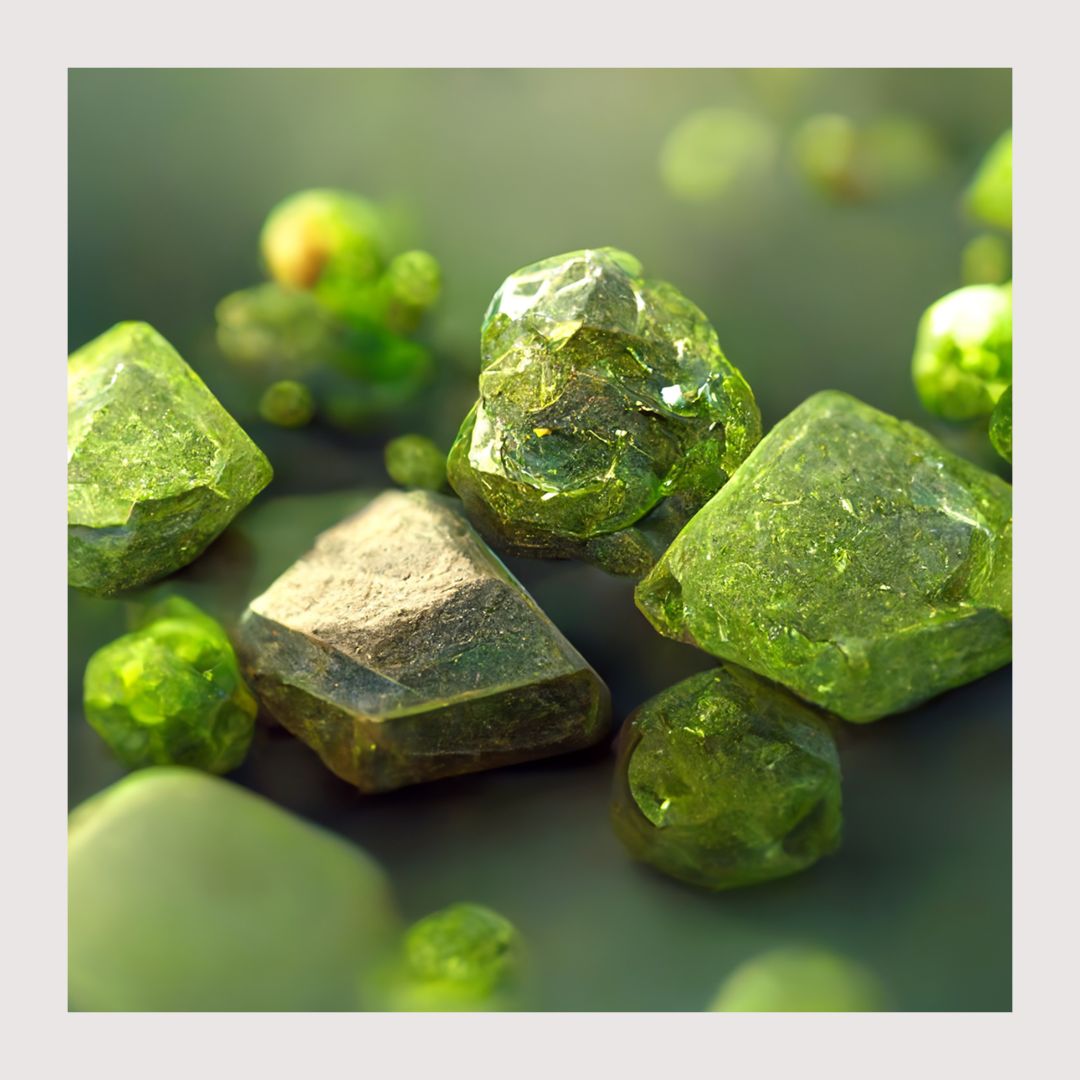 Peridot Mineralien Bilder